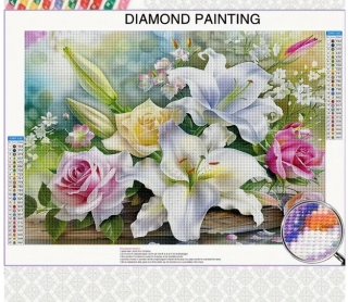 Preview: Diamond Painting Blumenstrauss